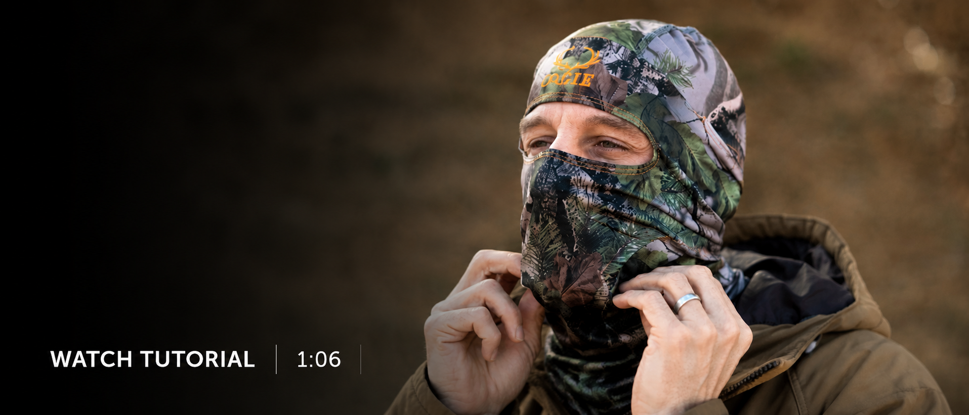 How to wear the Ogie mask